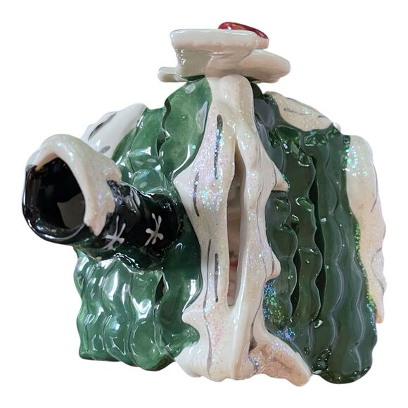 Blue Sky Clayworks Frosty Skate Rental Candle House by Heather Goldminc - 7" H - Picture 16 of 16